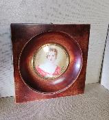 Portrait miniature de Mme de Pompadour