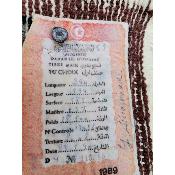 Tapis fait main tunisien