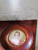 Portrait miniature de Mme de Pompadour