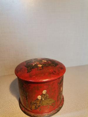 Boite à nourriture Japon ronde ancienne